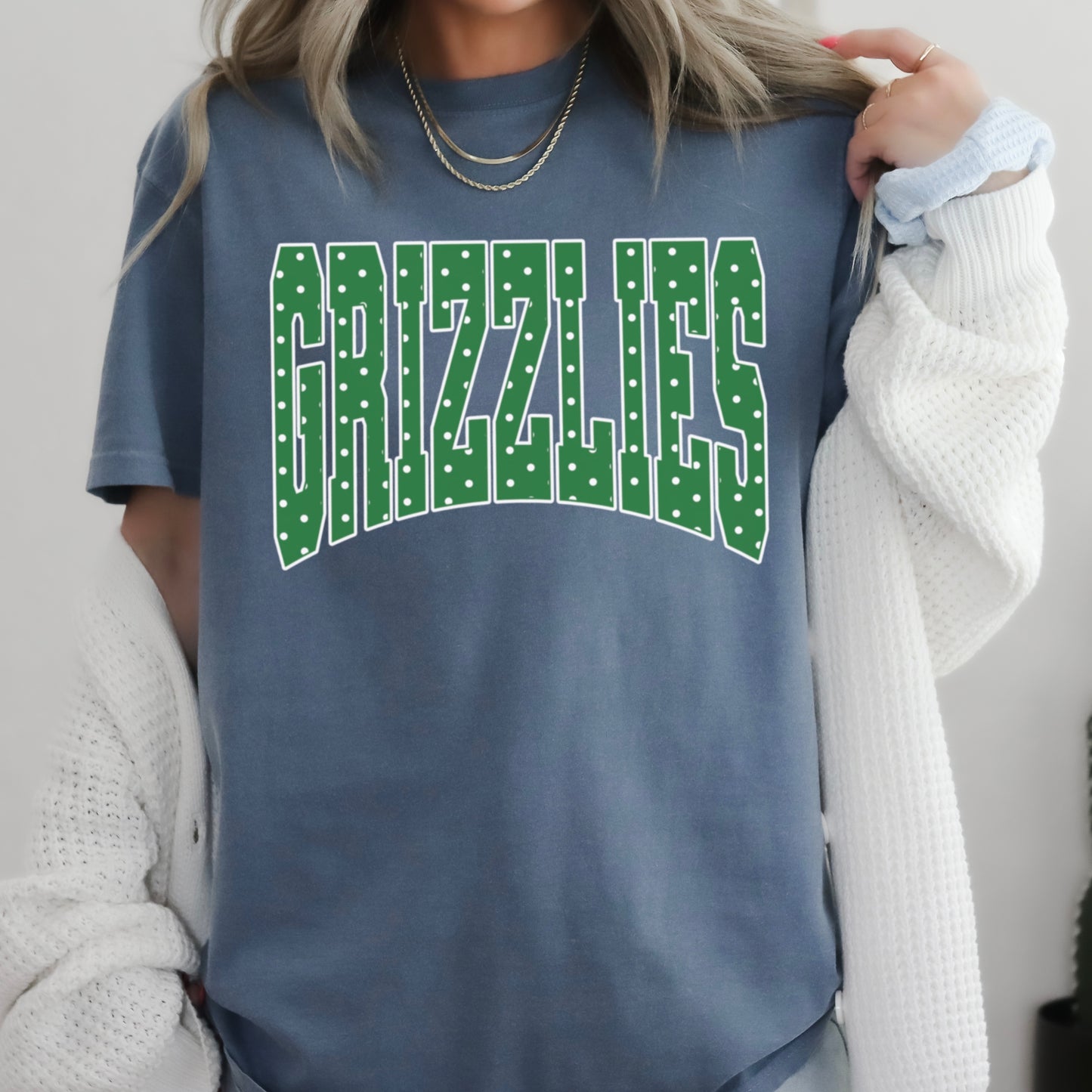 Grizzlies Comfort Color Graphic Tee