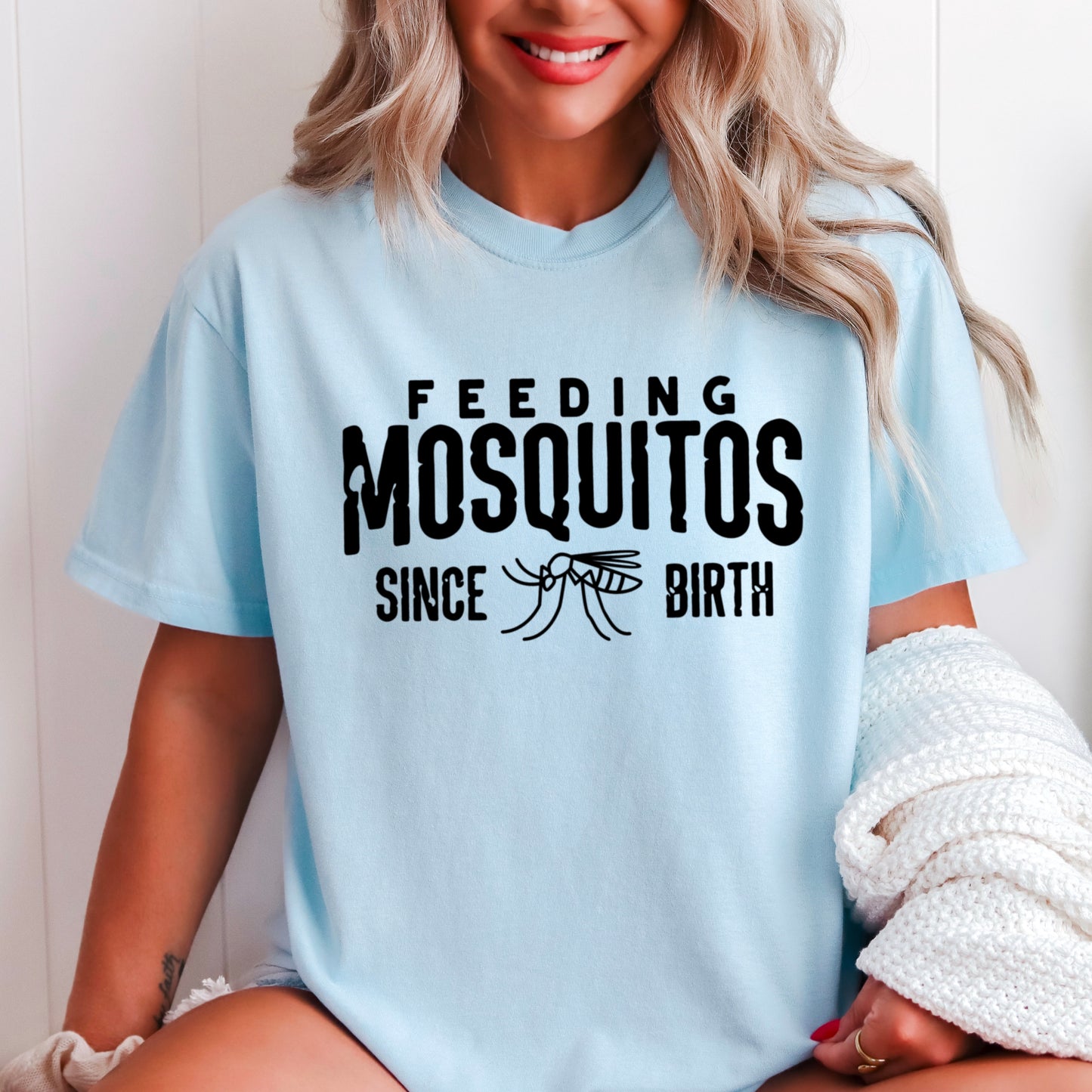 Feeding Mosquitoes Comfort Color Graphic Tee