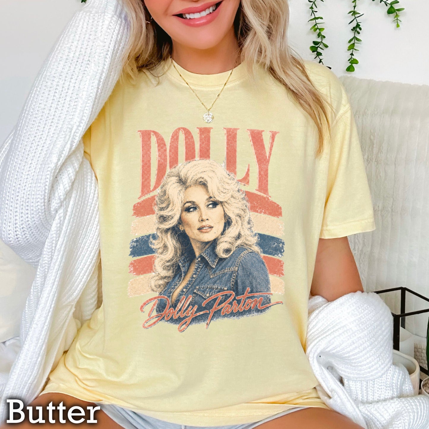 Retro Dolly Comfort Color Graphic Tee