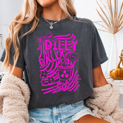 Dilly Dally Club Comfort Color Graphic Tee