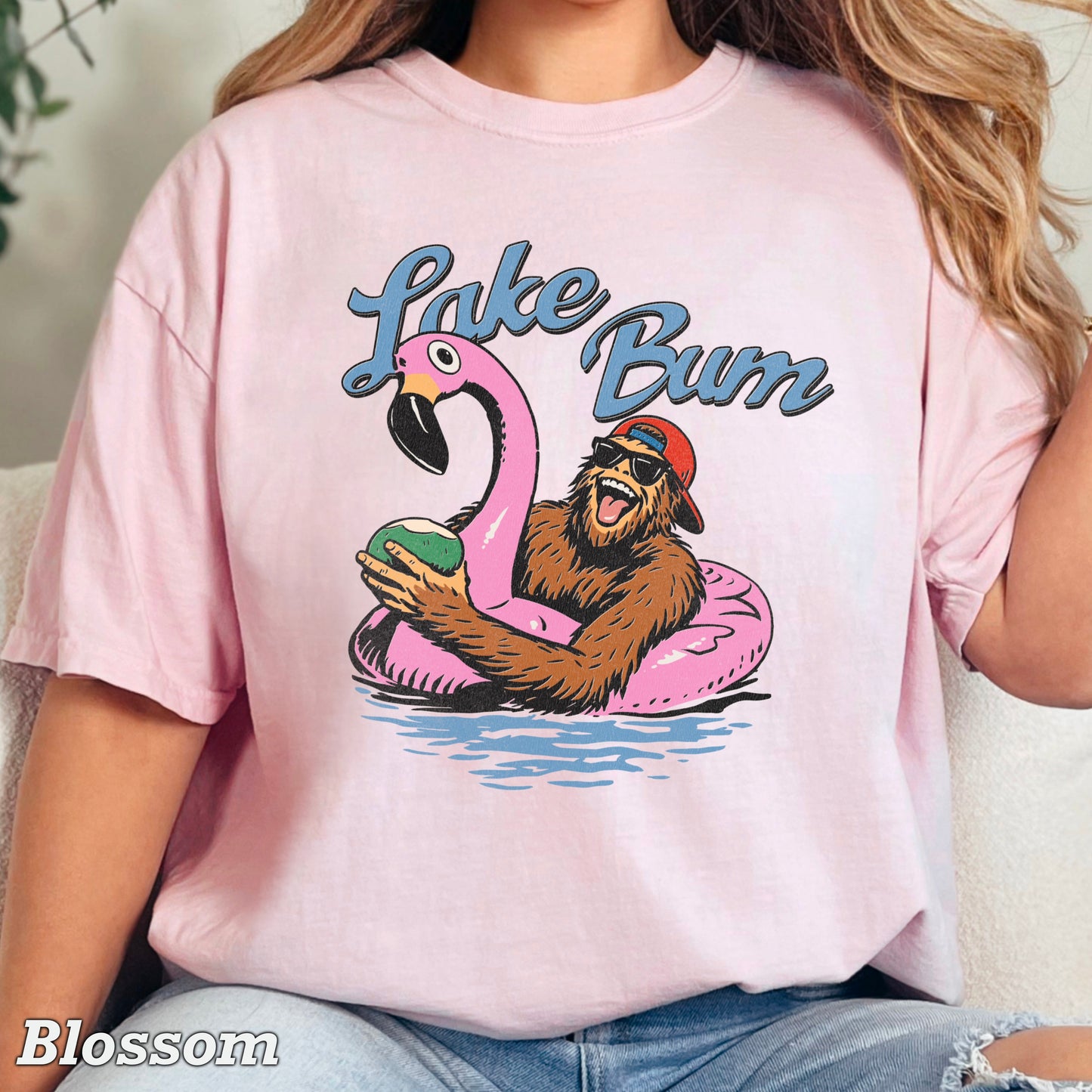 Lake Bum Comfort Color Graphic Tee