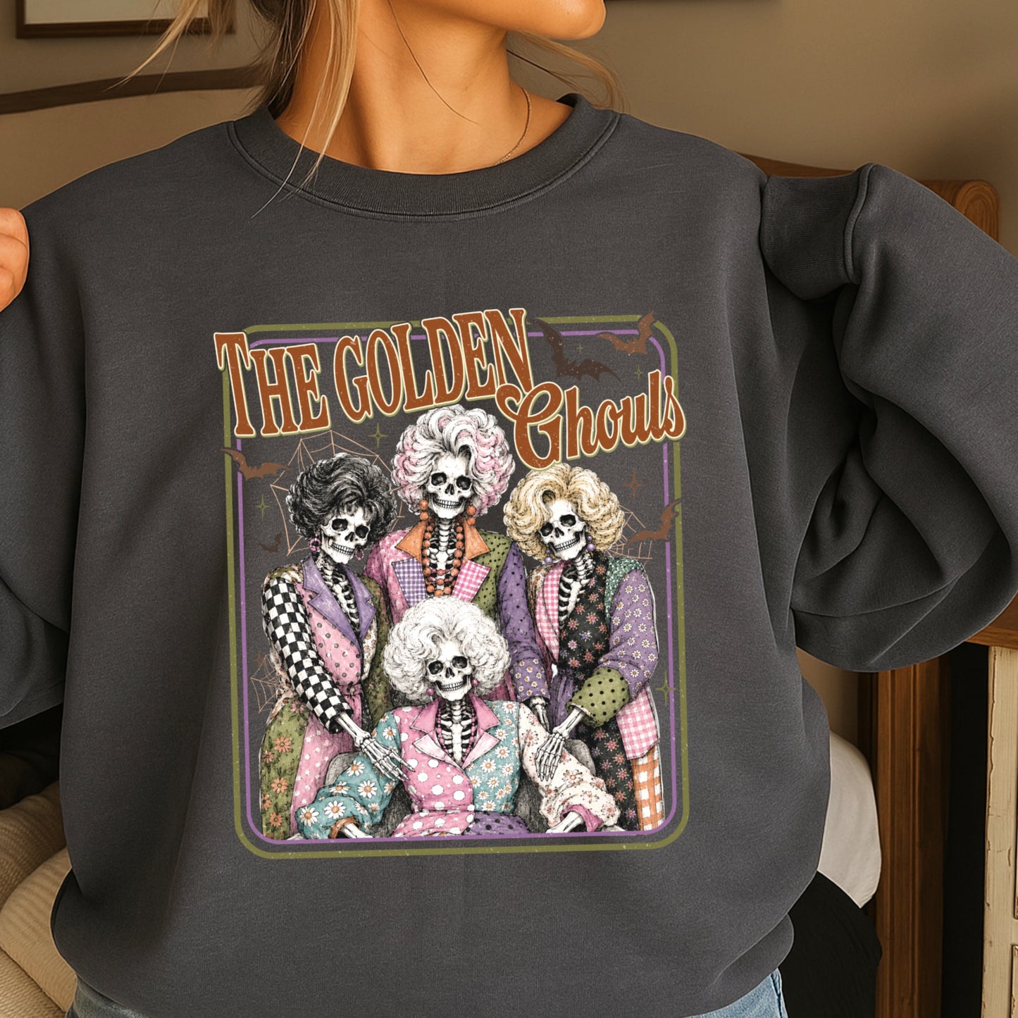 The Golden Ghouls Crewneck Sweatshirt