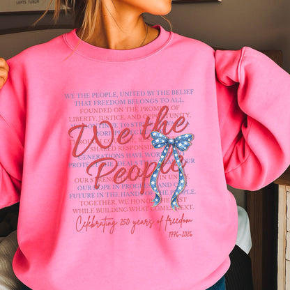 We The People Crewneck Sweatshirt