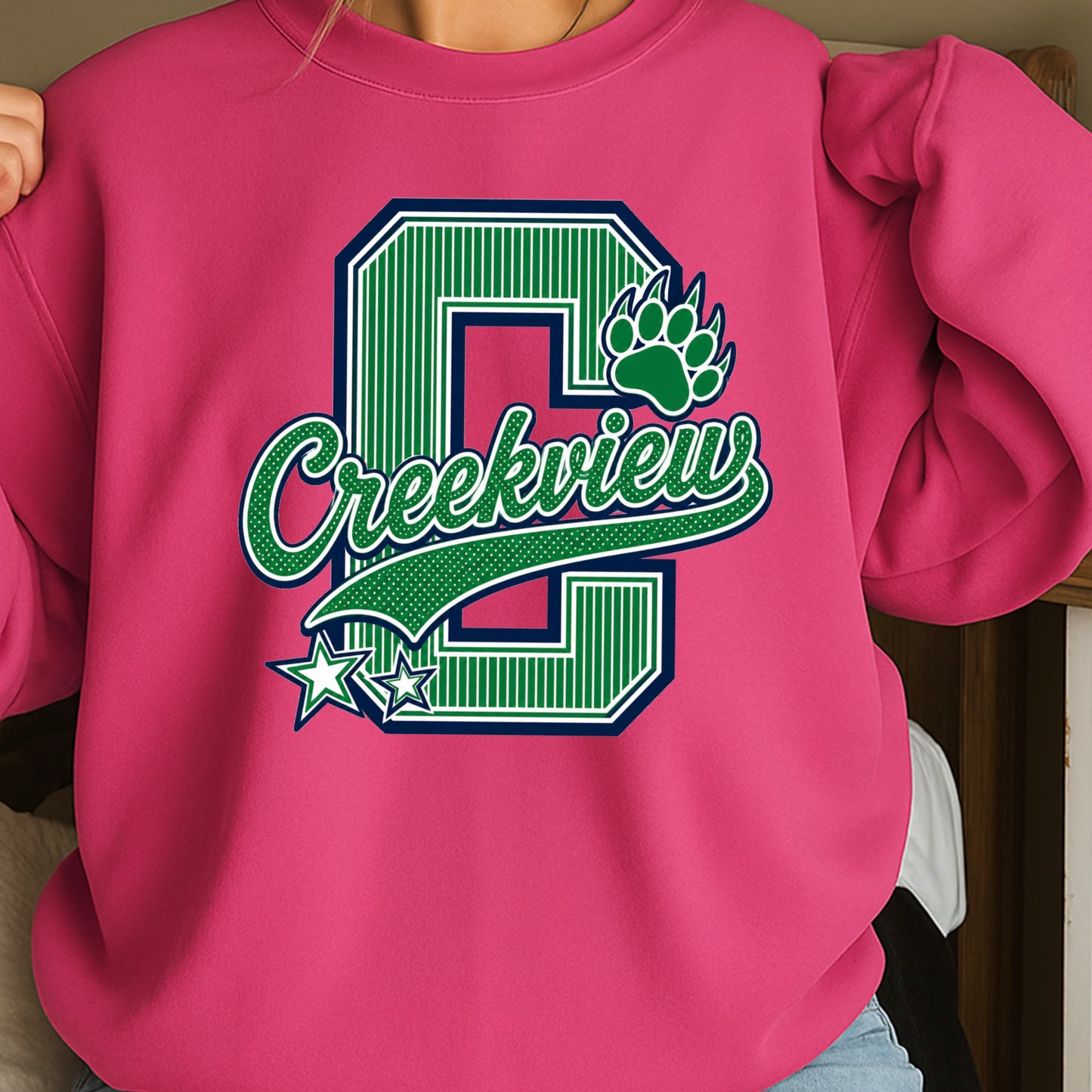 Creekview Grizzlies Crewneck Sweatshirt