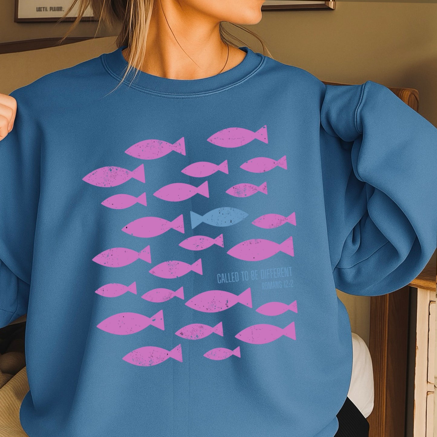 Called To Be Different Christian Crewneck Sweatshirt