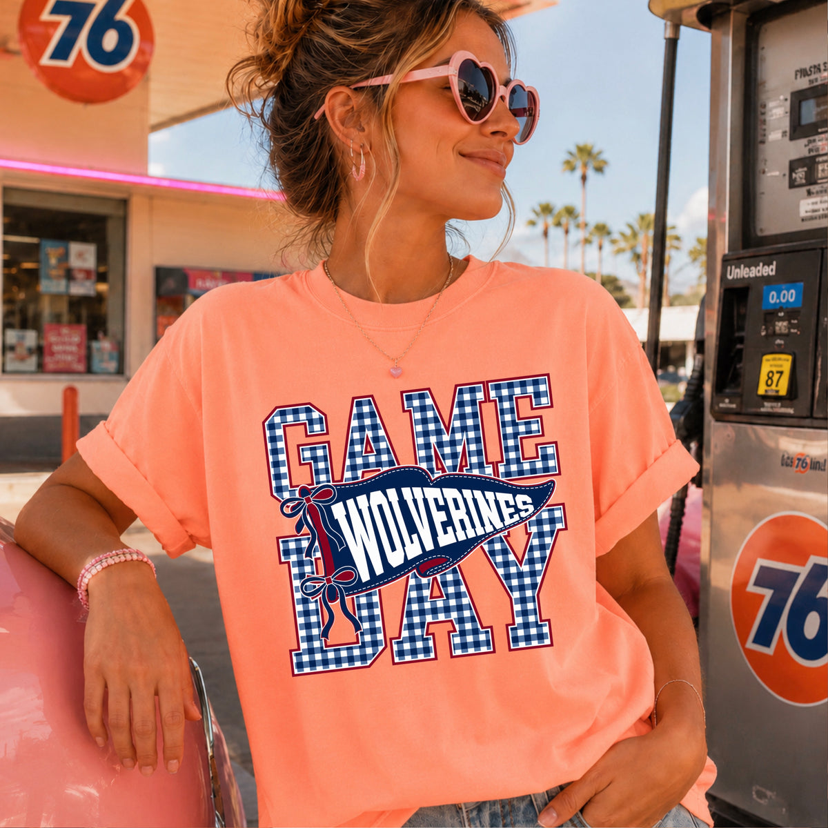 Wolverines Comfort Color Graphic Tee