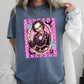 Horror Film Character Halloween Comfort Color Graphic Tee