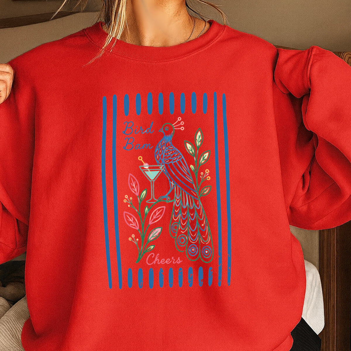 Mahjong Bam Bird Sweatshirt