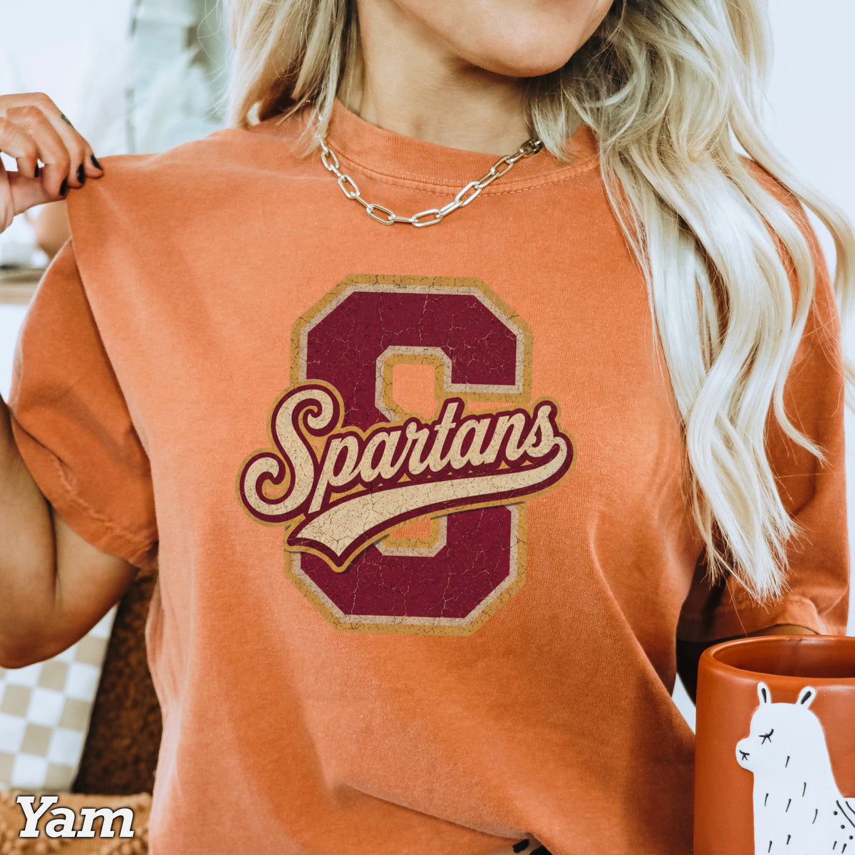 Spartans Comfort Color Graphic Tee