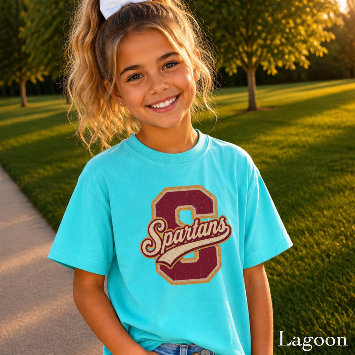 Spartans Youth Comfort Color T-Shirt