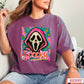 Spooky Floral Comfort Color Graphic Tee