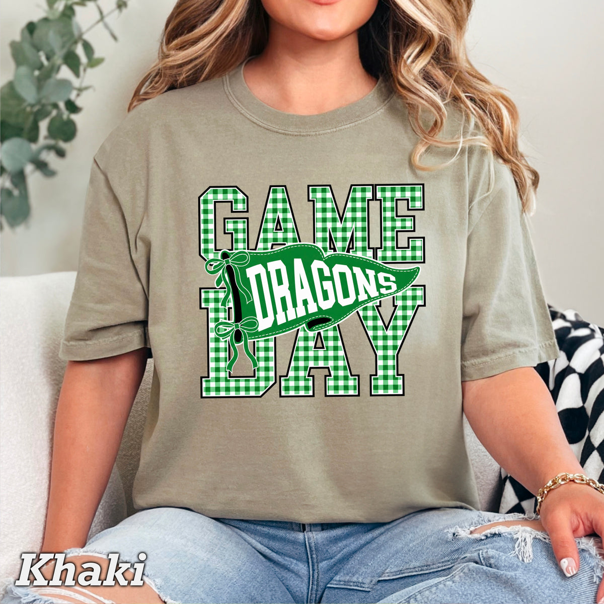 Dragons Comfort Color Graphic Tee
