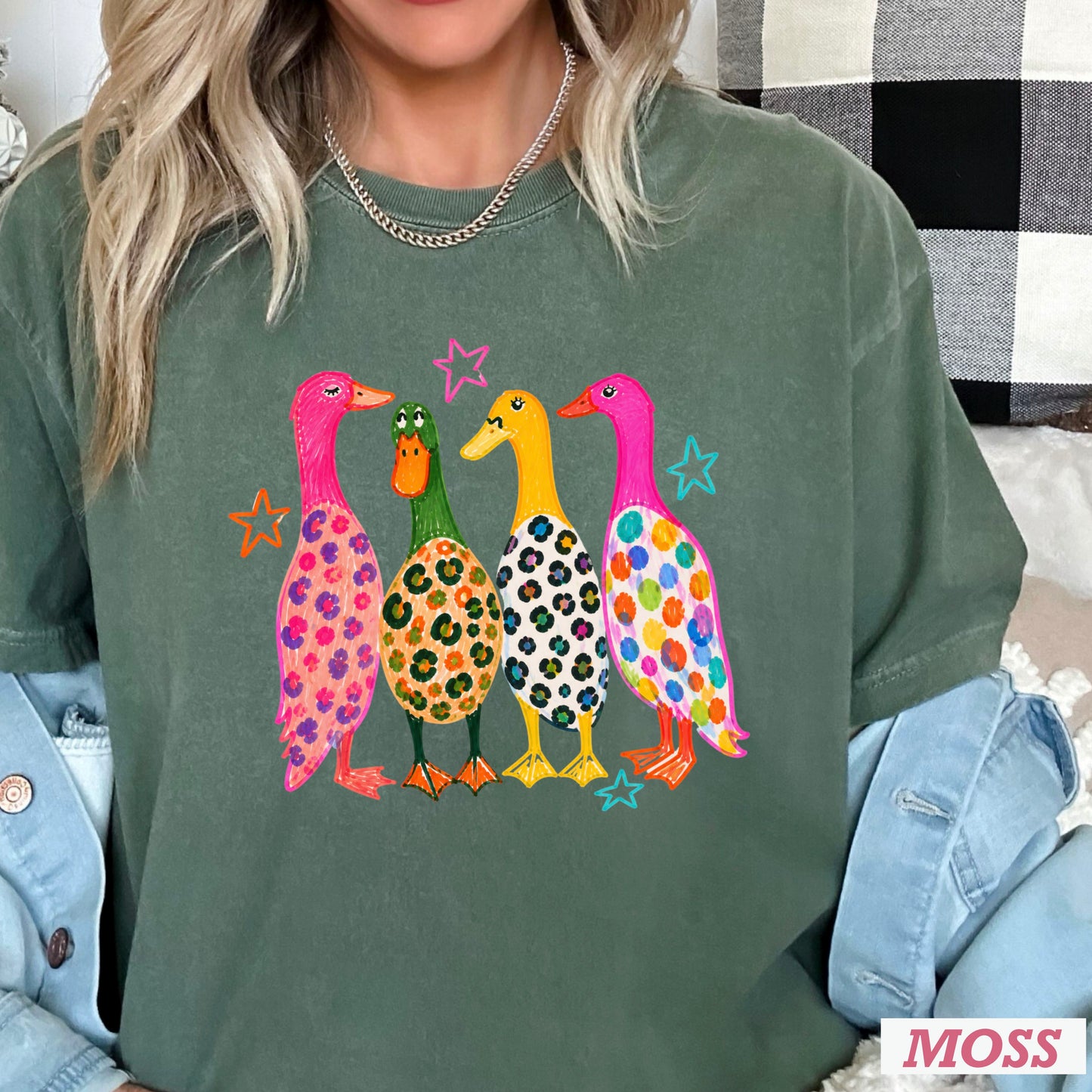 Mallard Ducks Comfort Color Graphic Tee