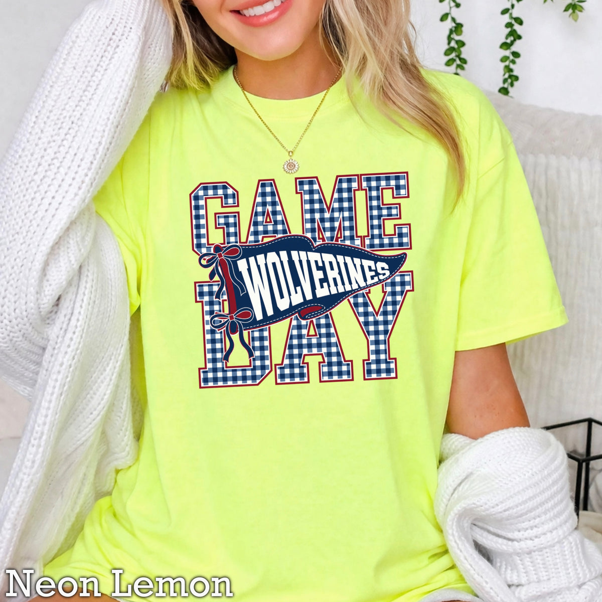 Wolverines Comfort Color Graphic Tee