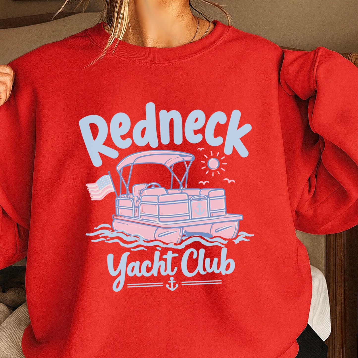 Redneck Yacht Club Crewneck Sweatshirt