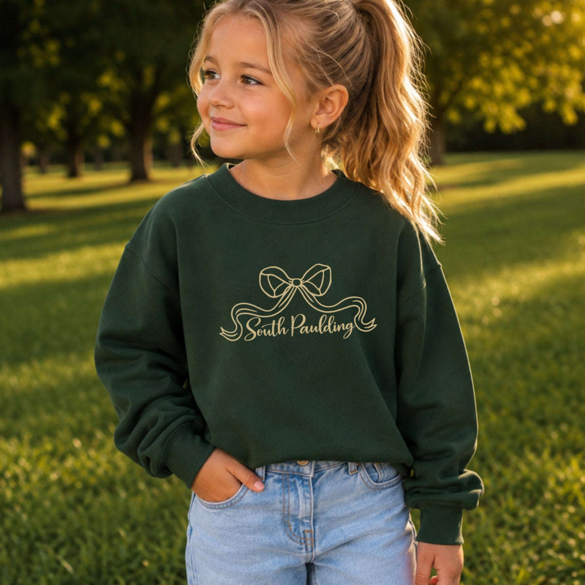 Spartans Youth Crewneck Sweatshirt