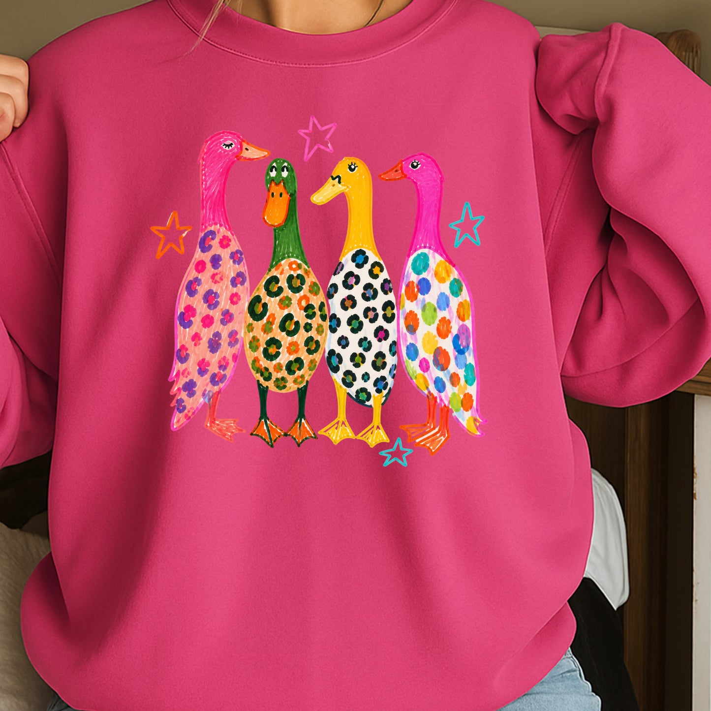 Mallard Ducks Crewneck Sweatshirt