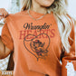 Wranglin Hearts Valentine’s Day Comfort Color Graphic Tee