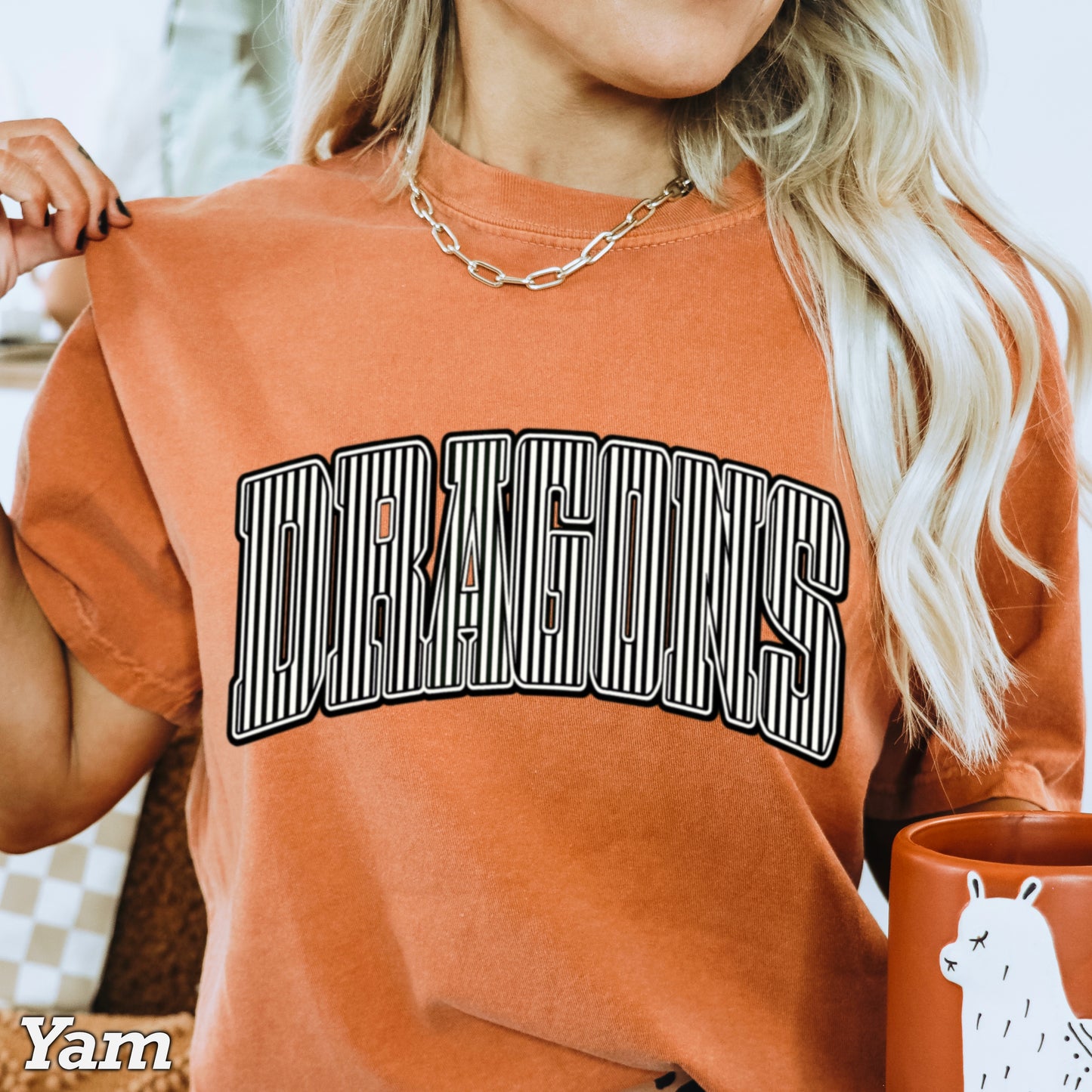 Dragons Comfort Color Graphic Tee