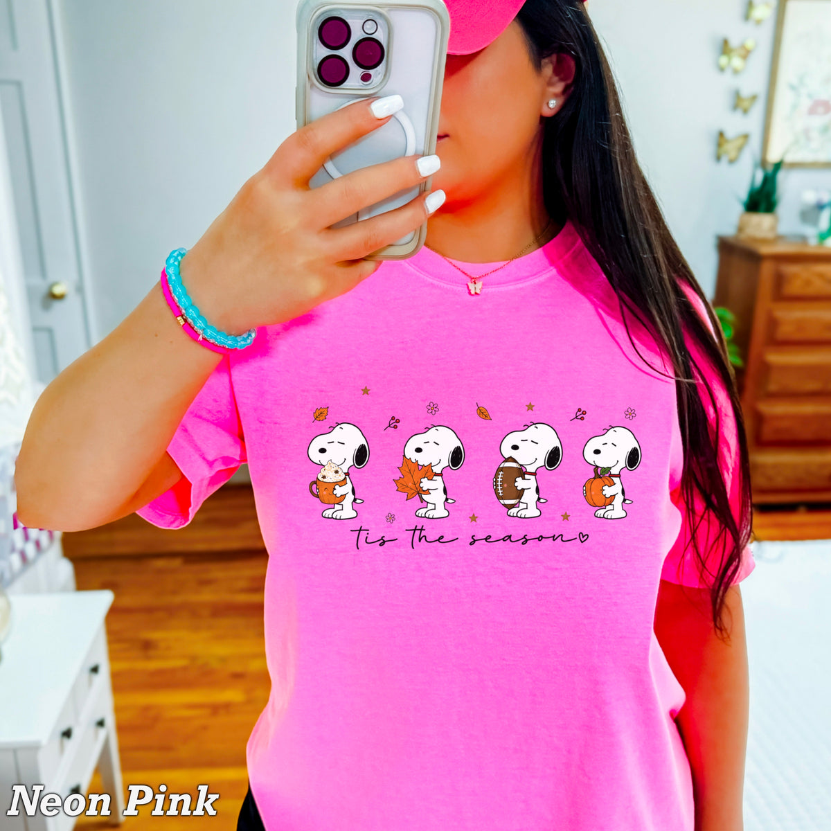 Tis The Season Fall Comfort Color Graphic Tee