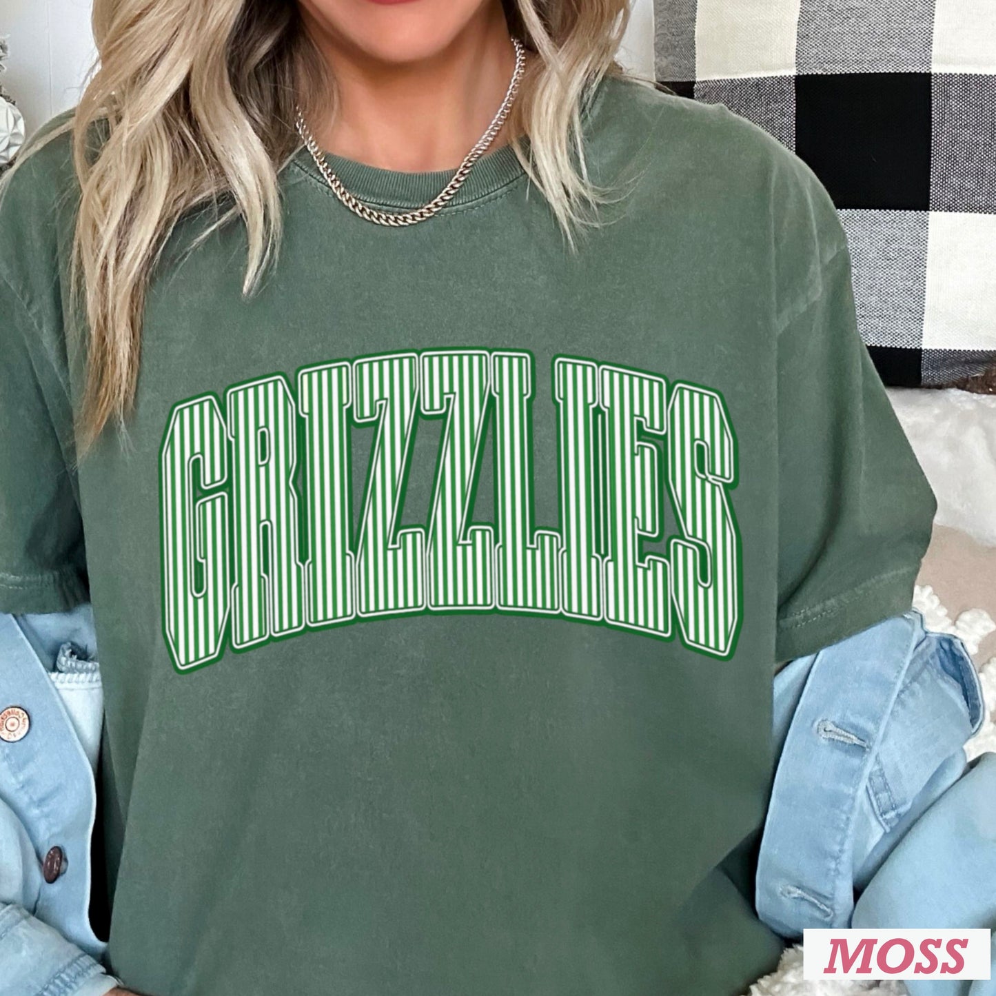 Grizzlies Comfort Color Graphic Tee