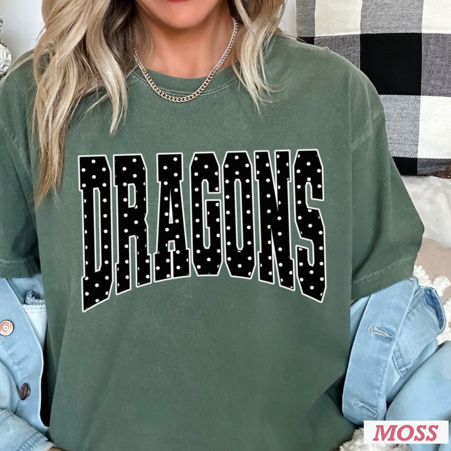 Dragons Comfort Color Graphic Tee