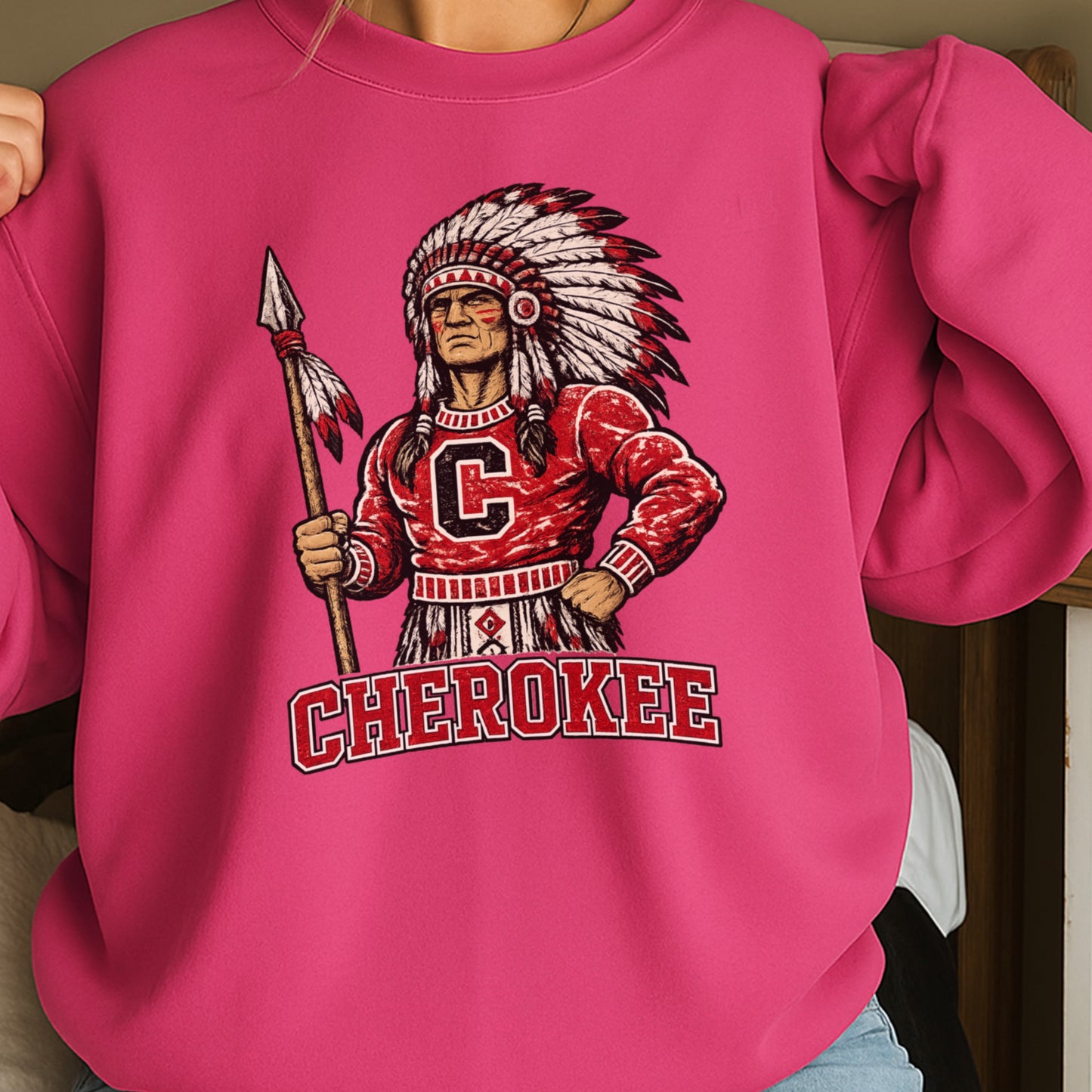 Cherokee Warriors Crewneck Sweatshirt