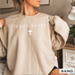 Jesus Saves Graphic Crewneck Sweatshirt