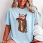 Howdy Horse Comfort Color Graphic Tee