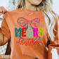 Merry Christmas Comfort Color Graphic Tee