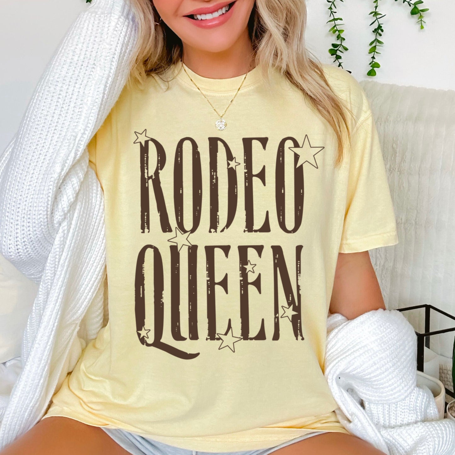 Rodeo Queen Comfort Color Graphic Tee