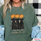 Meet Me At The Pumpkin Patch Halloween Comfort Color Graphic Tee