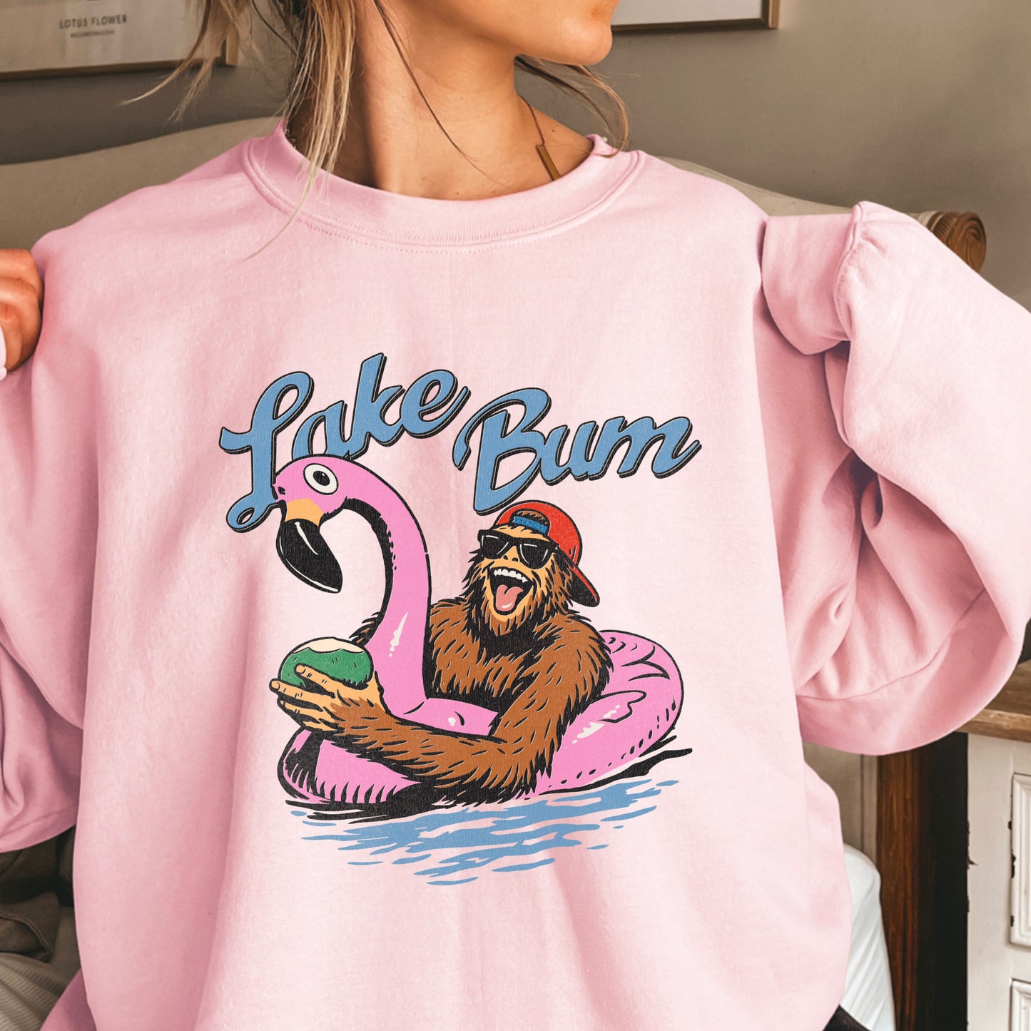 Lake Bum Crewneck Sweatshirt