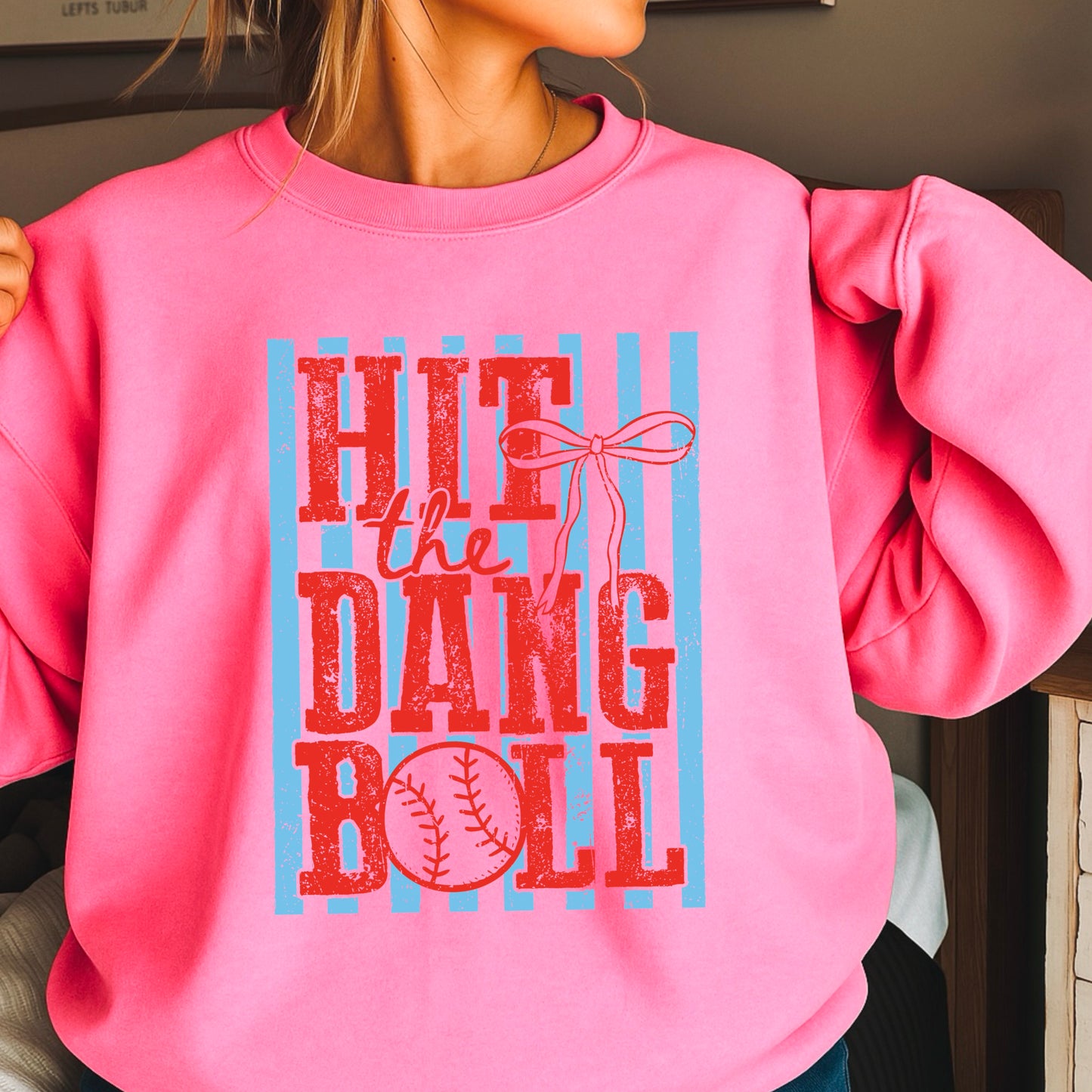 Hit The Dang Ball Crewneck Sweatshirt