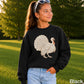 Turkey Thanksgiving Youth Crewneck Sweatshirt