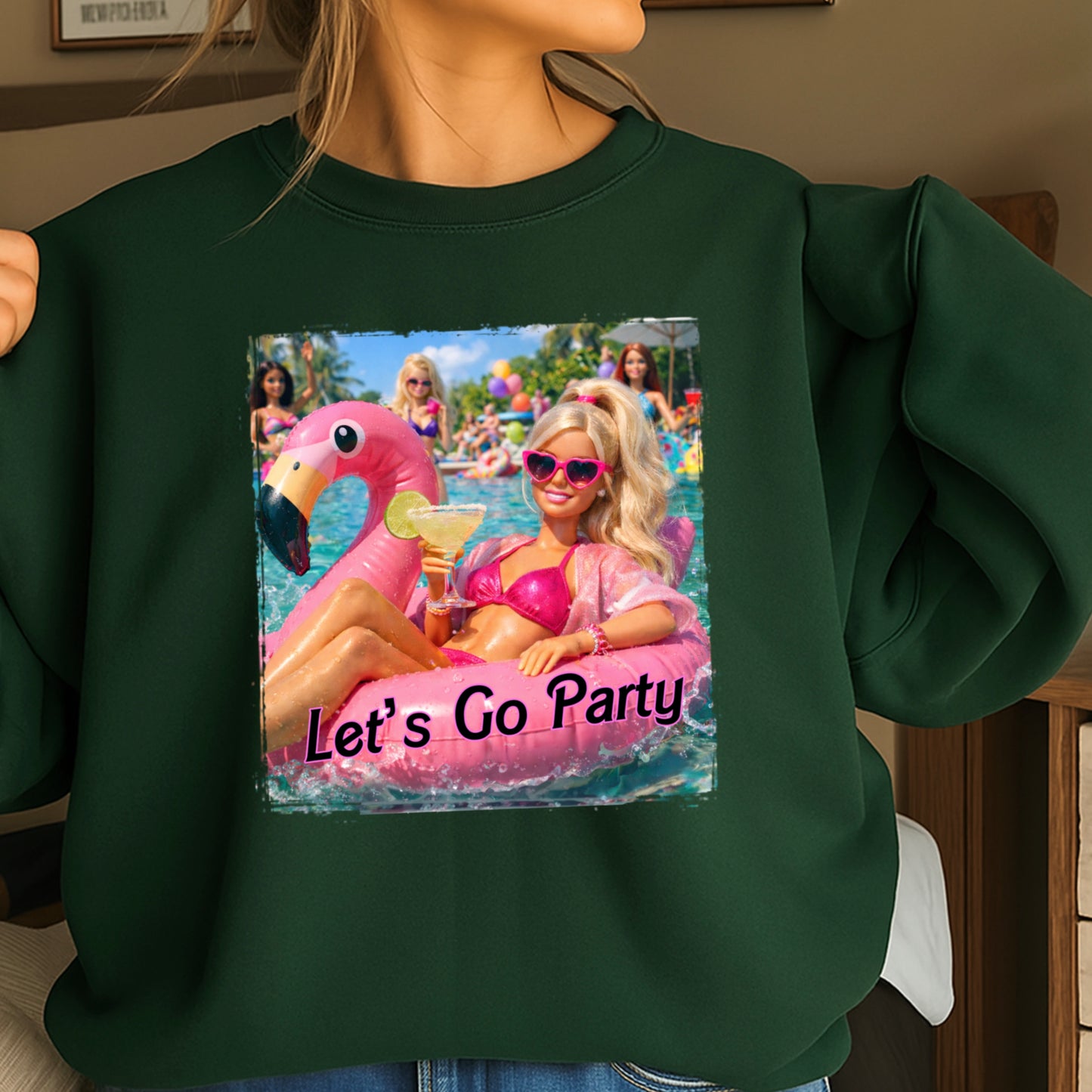 Let’s Go Party Crewneck Sweatshirt