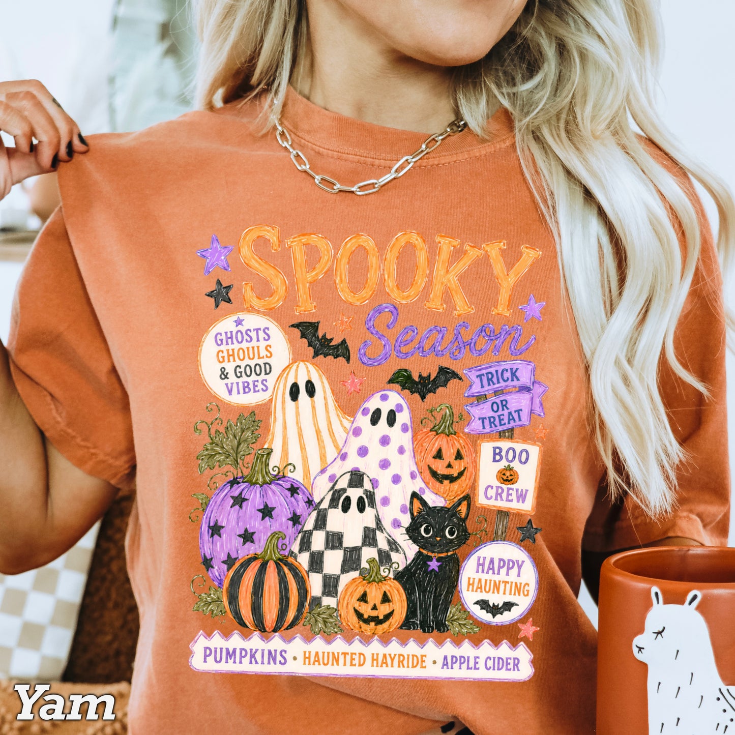 Spooky Season Comfort Color Graphic Tee