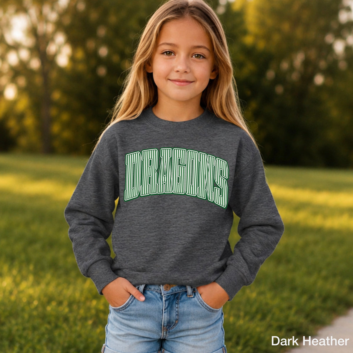 Dragons Youth Crewneck Sweatshirt