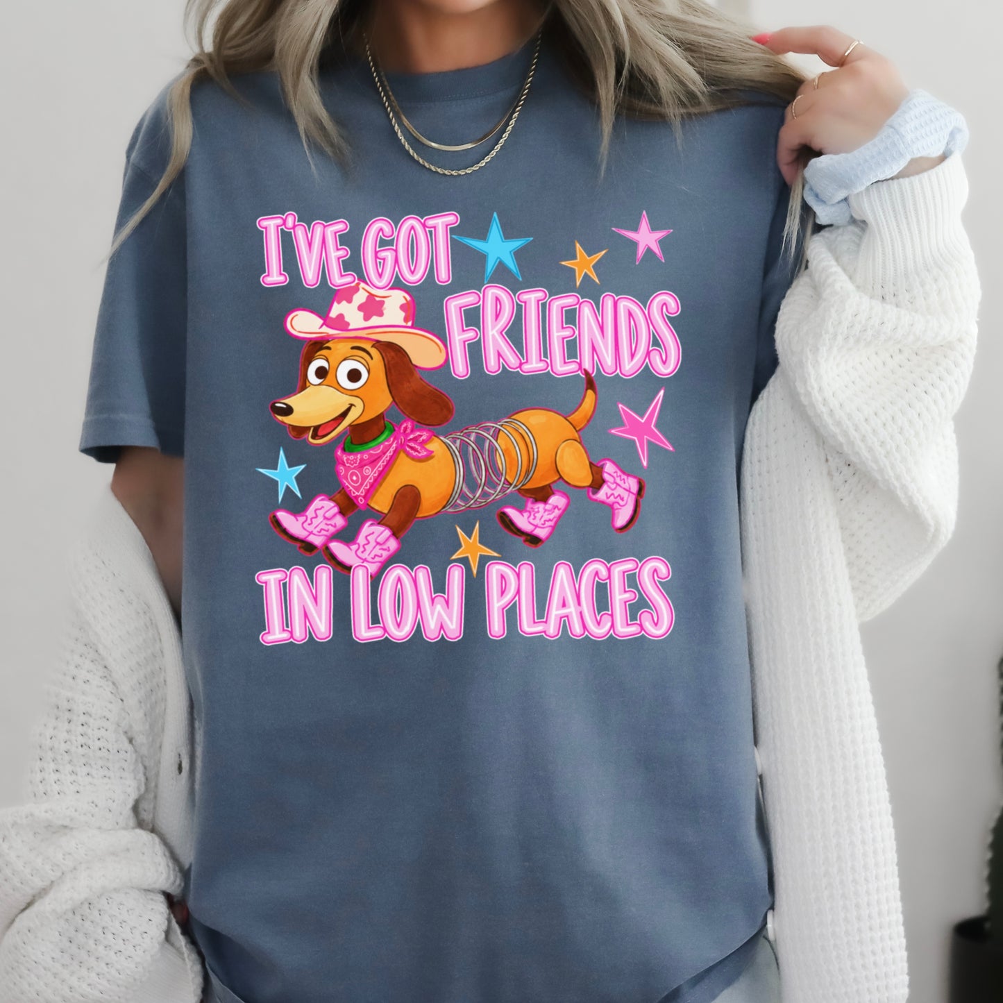 I’ve Got Friends In Low Places Toy Comfort Color Graphic Tee
