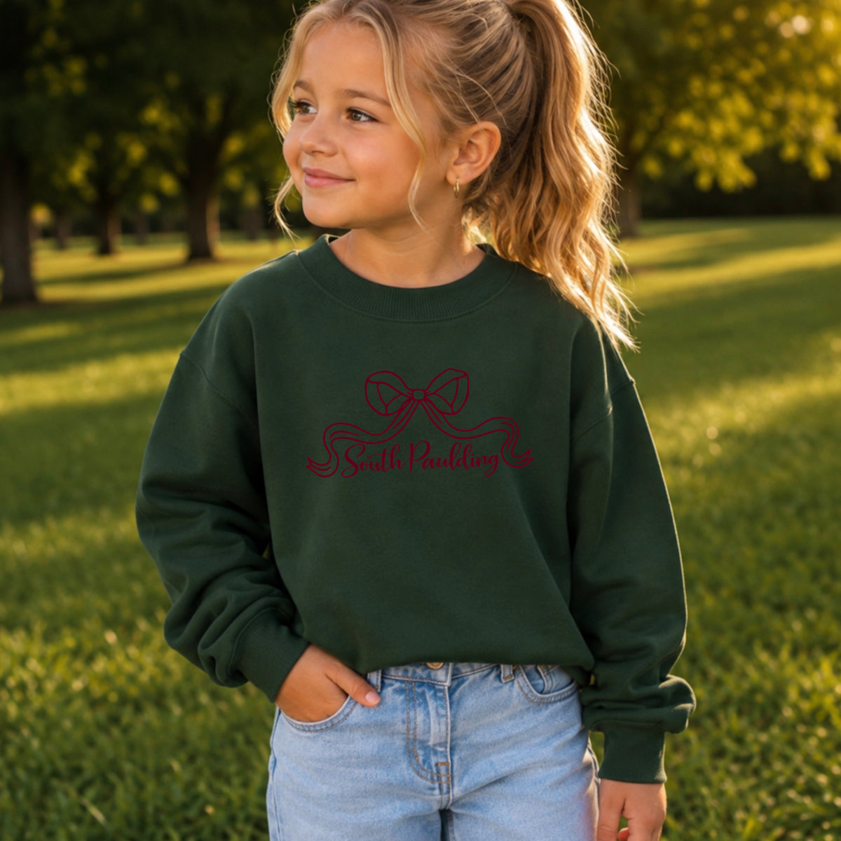 Spartans Youth Crewneck Sweatshirt