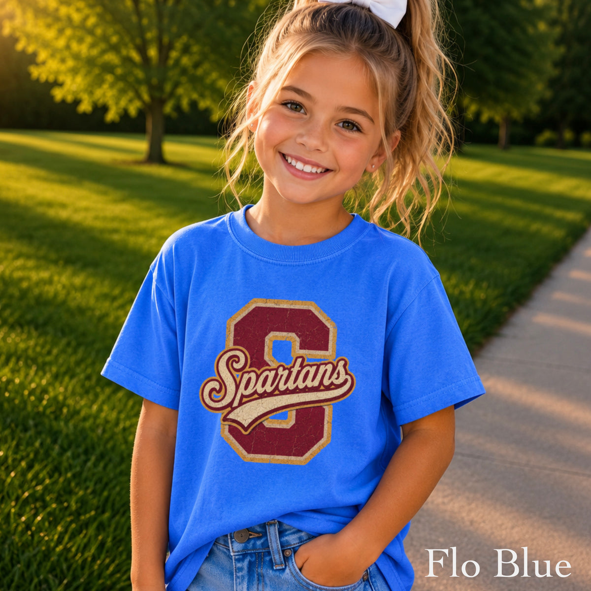 Spartans Youth Comfort Color T-Shirt