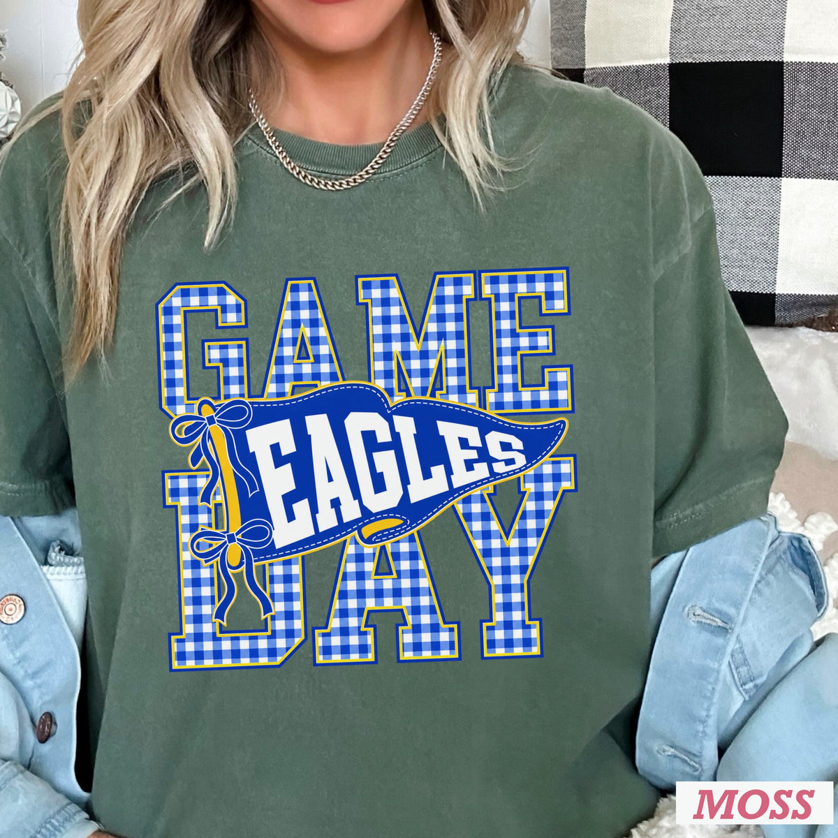 Eagles  Comfort Color Graphic Tee