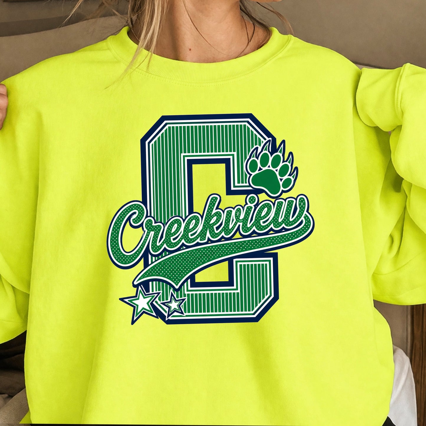 Creekview Grizzlies Crewneck Sweatshirt