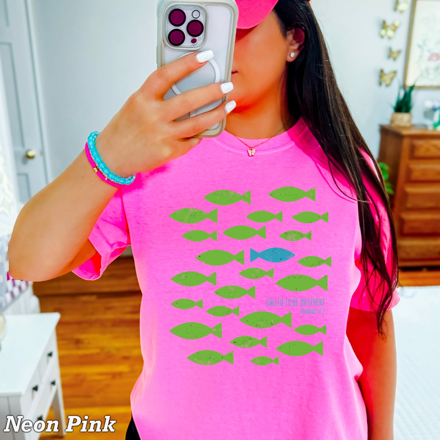 Called To Be Different Christian Comfort Color Graphic Tee