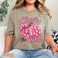Cheer For The Cure Comfort Color Graphic Tee