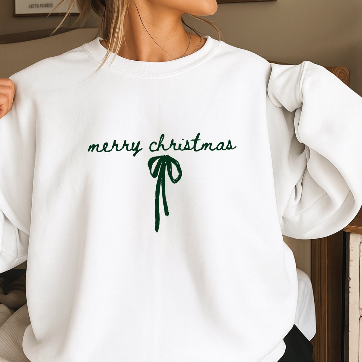 Merry Christmas Crewneck Sweatshirt