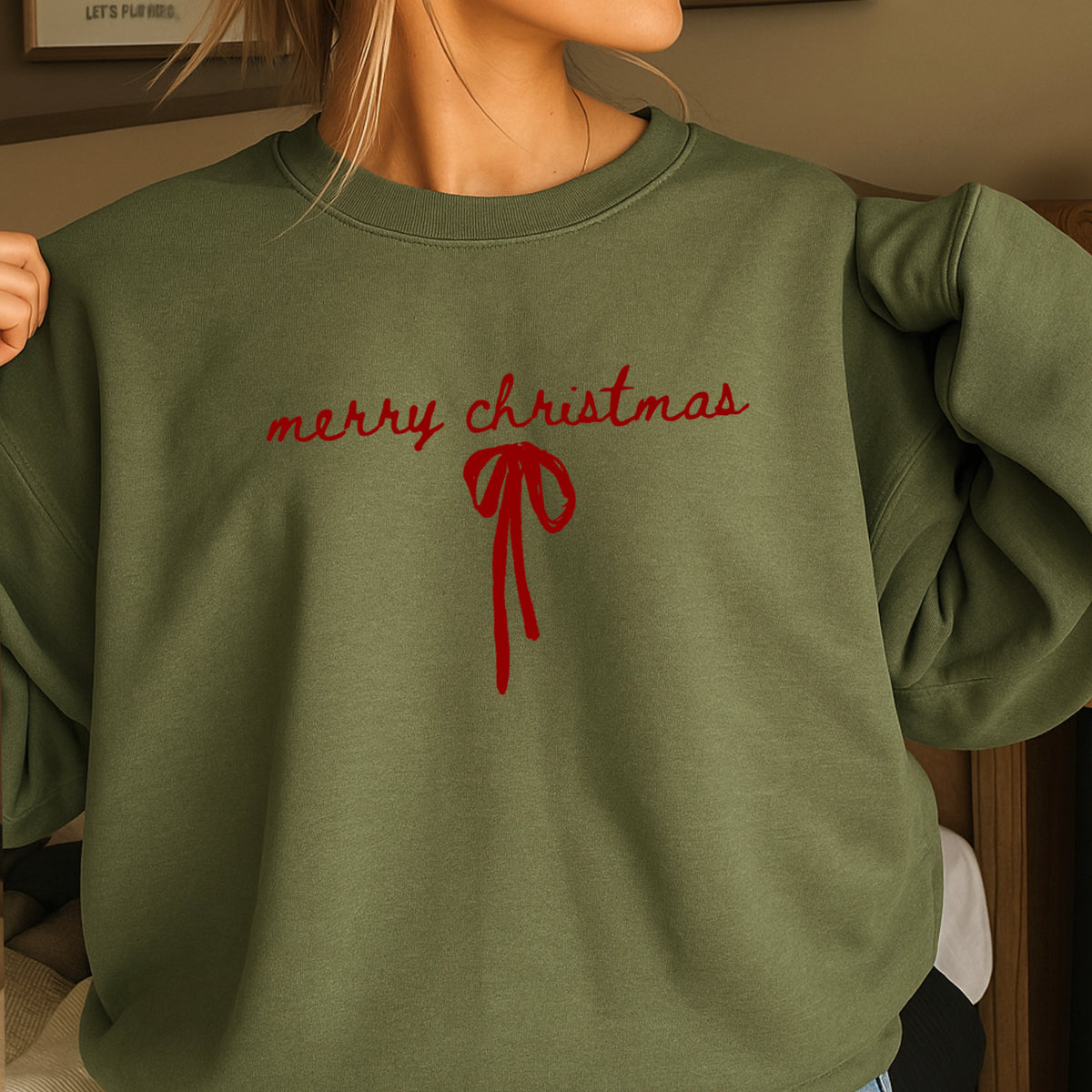 Merry Christmas Crewneck Sweatshirt