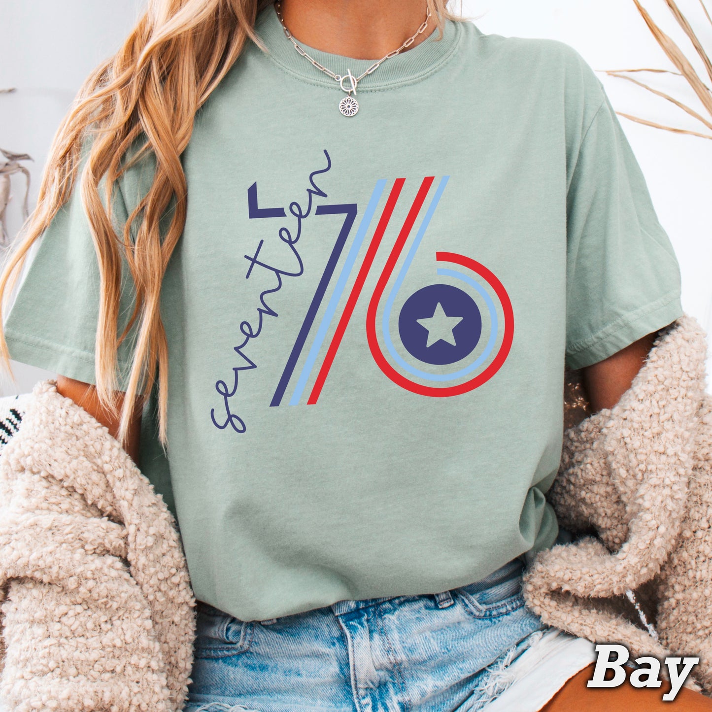 Retro 1776 Comfort Color Graphic Tee
