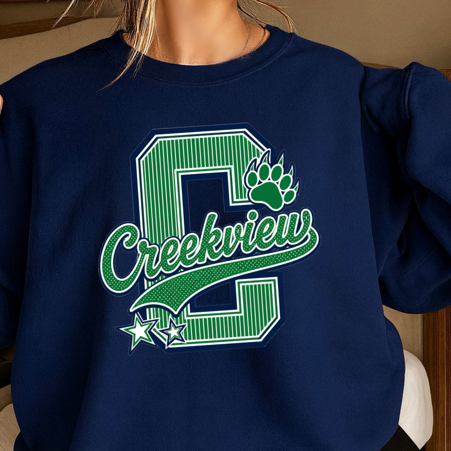 Creekview Grizzlies Crewneck Sweatshirt