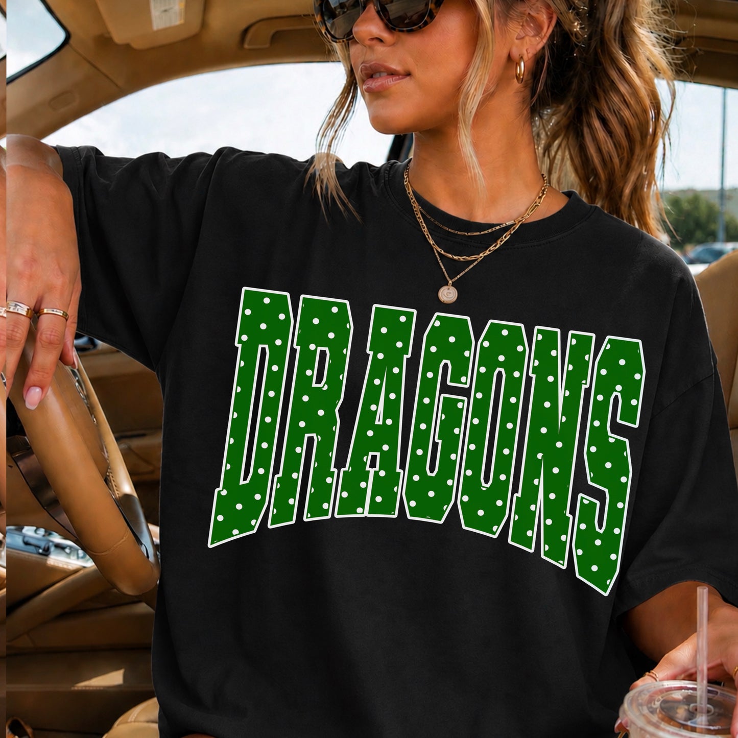 Dragons Comfort Color Graphic Tee